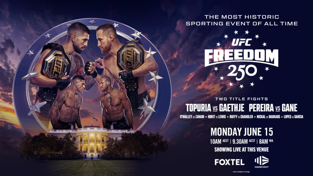 UFC Freedom 250 Live & Loud